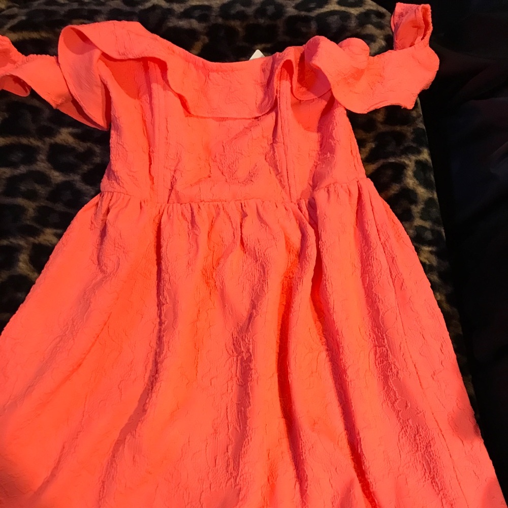 Off the shoulder dress